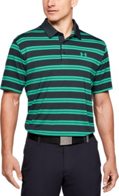 Under Armour Mens UA Elevated Chest Stripe Polo 
